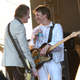 Tommy Stinson and Paul Westerberg onstage in Louisville, 2014. (Photo by Taylor Hill/Getty Images)